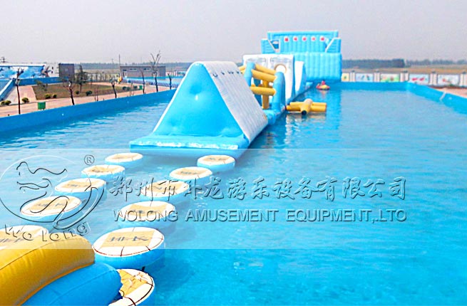 移动水上乐园水上闯关是企业团建和商业活动的良品